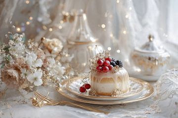 Dessert de luxe - Nature morte élégante