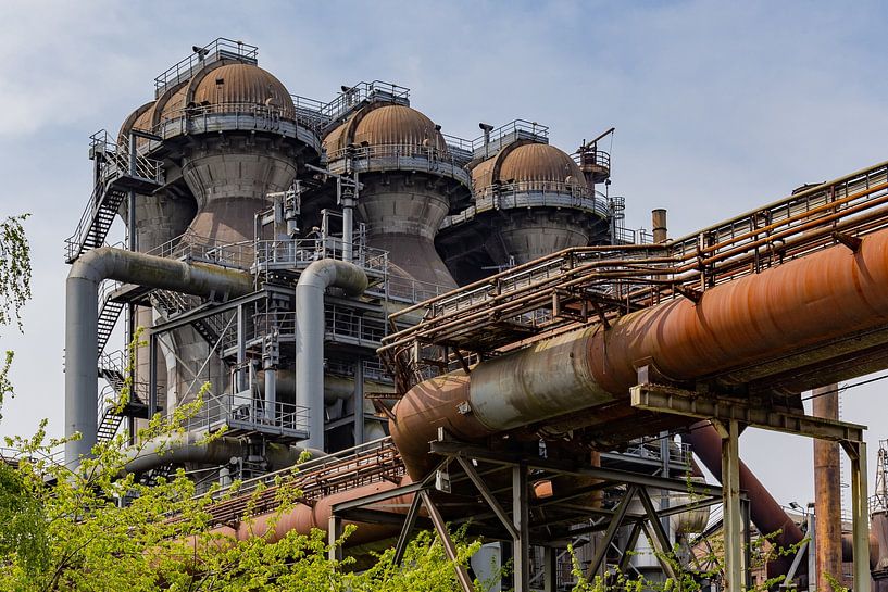 Usine sidérurgique de Duisbourg par Marieke Deinum