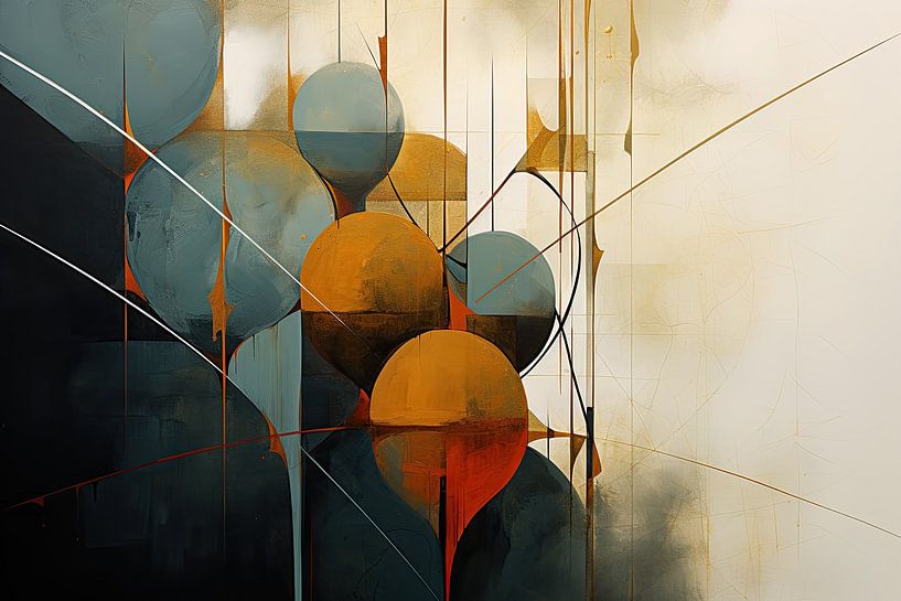 Abstract forms by Wall Wonder