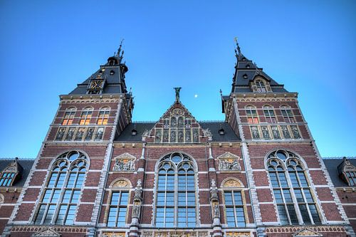 Rijksmuseum blauwe uur met maan
