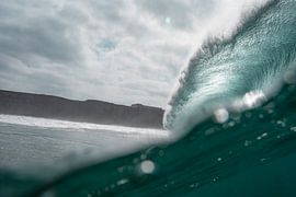 The inside of a wave by Wouter Hoogeveen