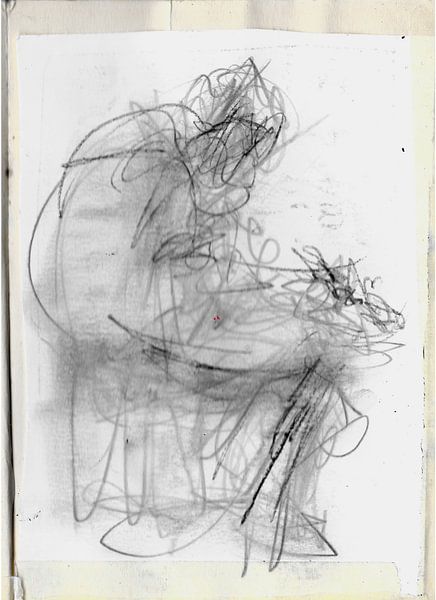 MAN + BEARD SITS by Vincent Jacobs