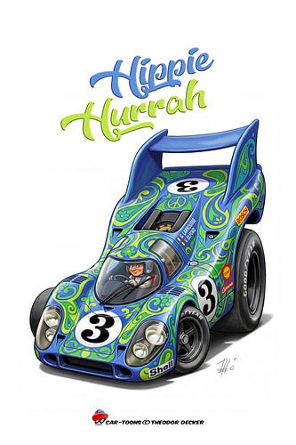 Hippie Hurrah by Theodor Decker