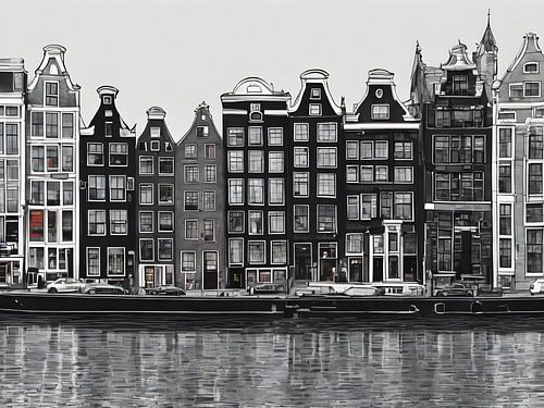 Monochrome Schoonheid van Amsterdam