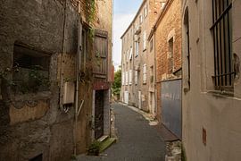 une petite rue typique des supporters sur M. B. fotografie