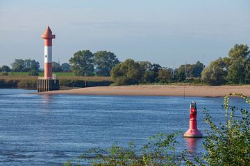 Vuurtoren, Weser, Farge, Bremen