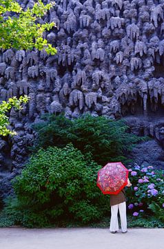 Dripstone wall in Prague, Czech Republic by Carolina Reina