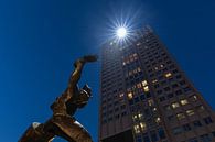 Monument De Verwoeste Stad in Rotterdam van MS Fotografie | Marc van der Stelt thumbnail