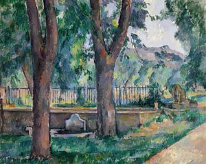 Das Wasserbecken von Jas de Bouffan (ca. 1885-86)