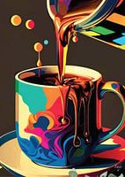 Colorful Coffee Bliss