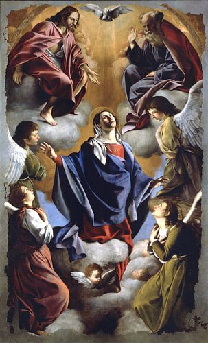 Onze-Lieve-Vrouw van de Assumptie, Orazio Gentileschi