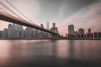 Brooklyn Bridge, New York, Verenigde Staten van Amerika