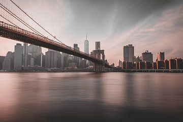 Brooklyn Bridge, New York, United States of America by Colin Bax