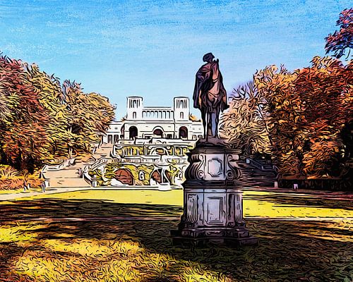 Sanssouci Palace, motif 2