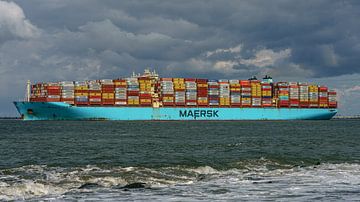 Containerschip Mathilde Maersk. van Jaap van den Berg
