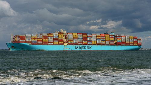 Containerschiff Mathilde Maersk.