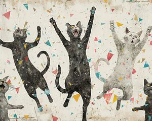 Malerei Katze
