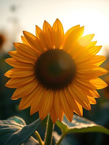 Le tournesol vu de près