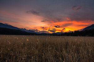 Zonsondergang Hermagor