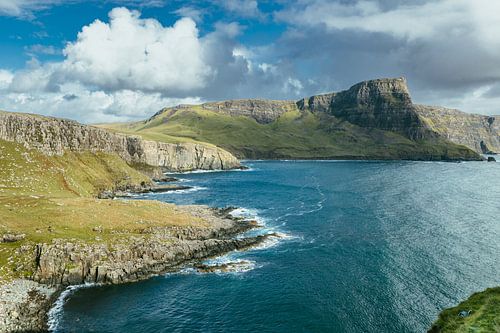 Panorama Cliffs in Schotland. Isle of Skye Idylle en rust