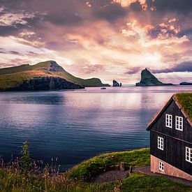 Bøur, Faroe Islands by Dennis Wardenburg