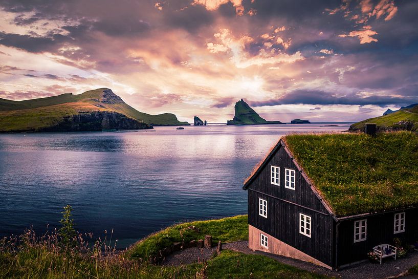 Bøur, Färöer-Inseln von Dennis Wardenburg