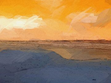Nordseeküste II von Kay Weber