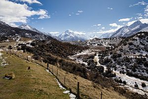 Mount Cook en Mount Tasman