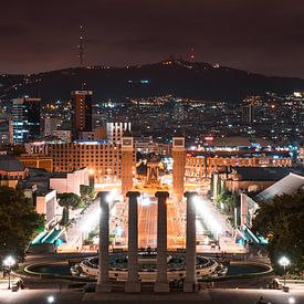 Passage du Palais national de Montjuïc - Barcelone sur domiphotography