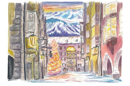 Innsbruck : Un hiver romantique avec un toit doré