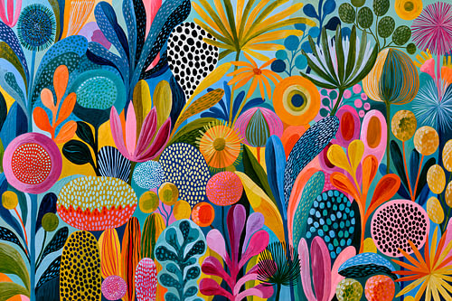Abstract Garden by Harry Hadders Design