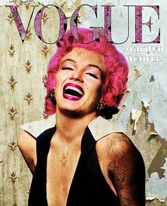 Marilyn Monroe Vogue sur Rene Ladenius Digital Art