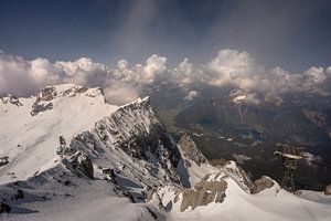 Sur la Zugspitze en Autriche sur Bo Scheeringa Photography