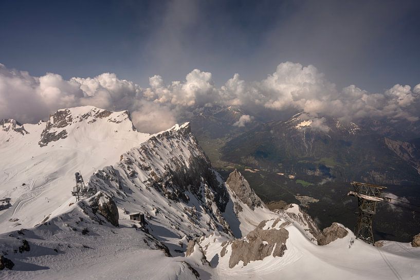 Auf der Zugspitze in Österreich von Bo Scheeringa Photography