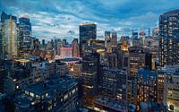 Midtown Manhattan au crépuscule