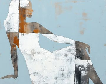 Abstract Elegance Revealed van Abstract Schilderij