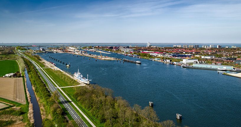 De vernieuwde sluizen van Terneuzen van Percy's fotografie