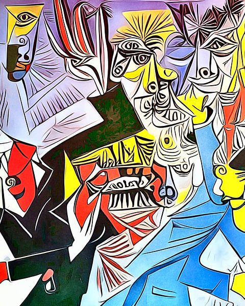 Eine Diskussionsrunde von zam art