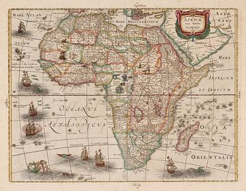 Karte von Afrika (Africae nova tabula)