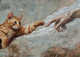 les chats et le toucher de dieu