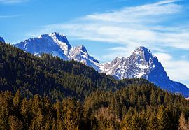 Idyllische Berglandschaft bei Garmisch von ManfredFotos