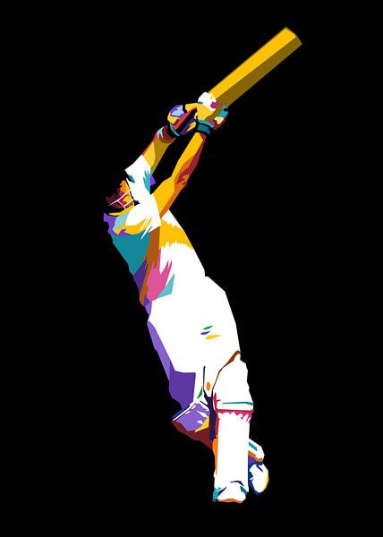 Cricket Pop Art by Ro Pop Art