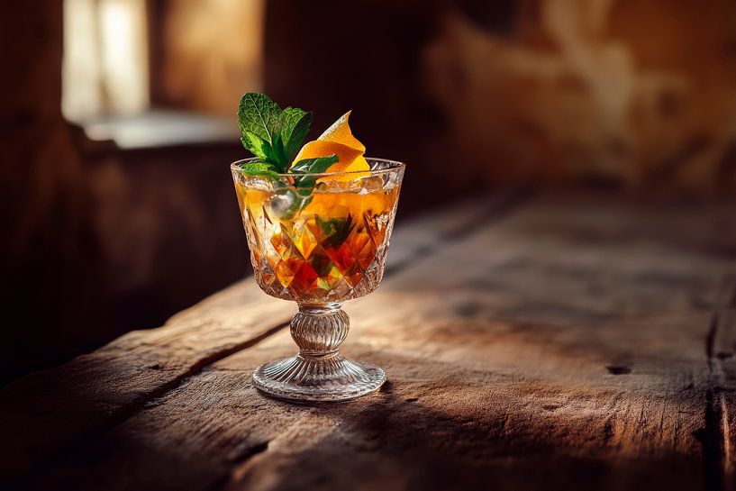 Frischer Fruchtcocktail von Poster Art Shop