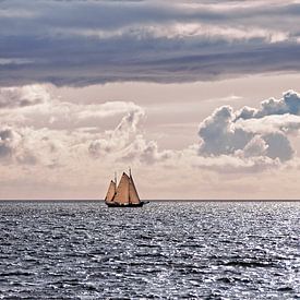 Deux maîtres en mer du Nord sur Miranda van Hulst