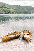 Let's go canoeing | Wanderlust travel photography print | Lake Titisee in Germany photo wall art
