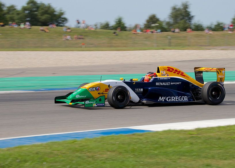 Racewagen van Thijs Schouten