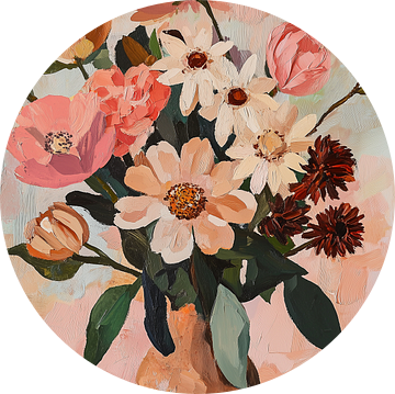 Bloemen in subtiele kleuren van Bianca ter Riet