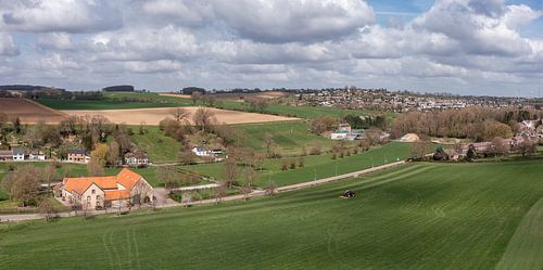 Luchtfoto van Bulkumsbroek en het Hulsveld in Simpelveld