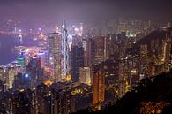 Hong Kong - Victoria Peak van Nika Heijmans thumbnail
