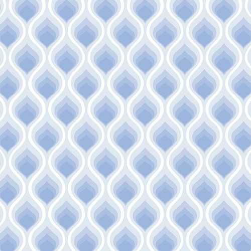 Retro modern -Symmetrical 70's pattern